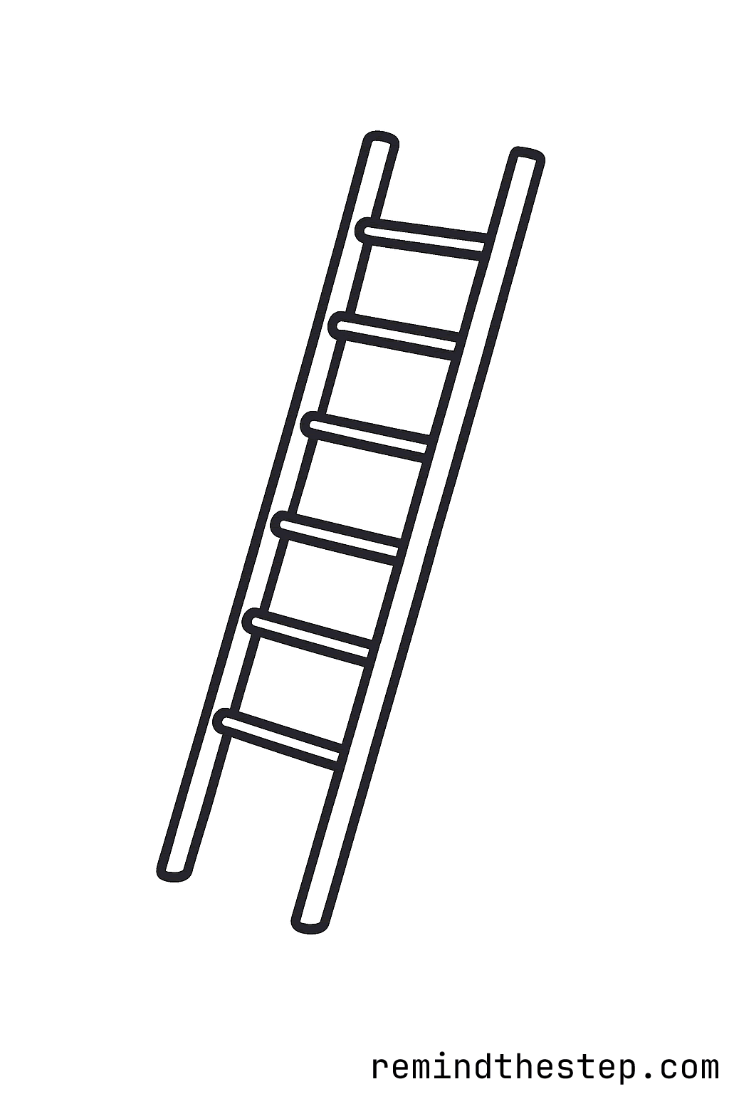 leaning ladder
